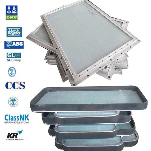 Ship Wheel House fiks fenèt rektangilè